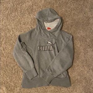 Puma grey hoodie